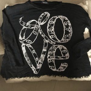 Lauren Moshi Sweaters - Lauren Moshi Catier Love Sweater Lauren Moshi Sweaters - Lauren Moshi Catier Love Sweater